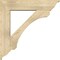 Ekena Millwork Legacy Traditional Rough Sawn Bracket w/ Offset Brace, Douglas Fir, 8"W x 36"D x 36"H BKT0806X36X36LEC01RDF - alternate 4